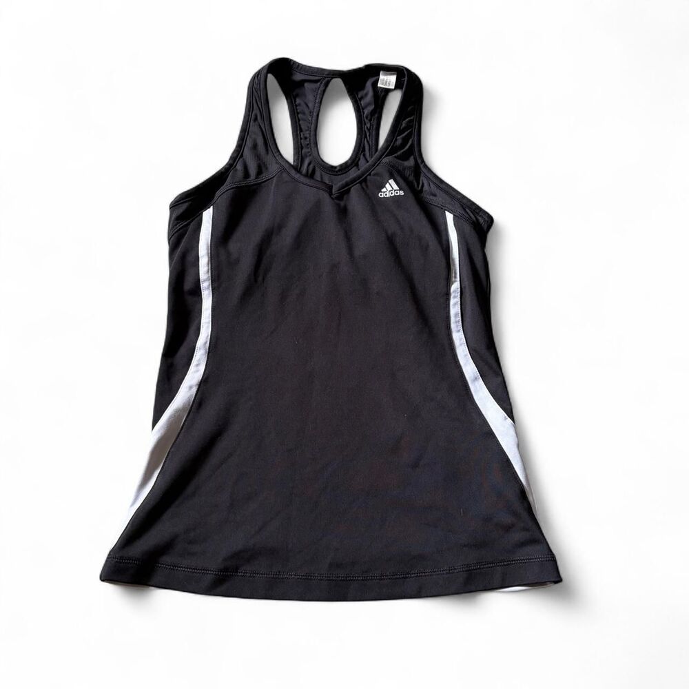 Adidas Women's Black and White Vest